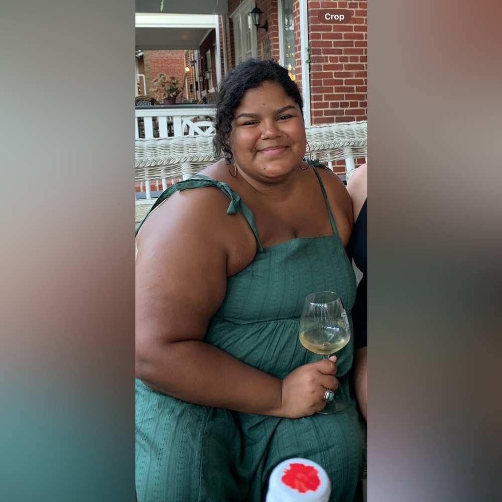 Old Navy Green Midi Dress